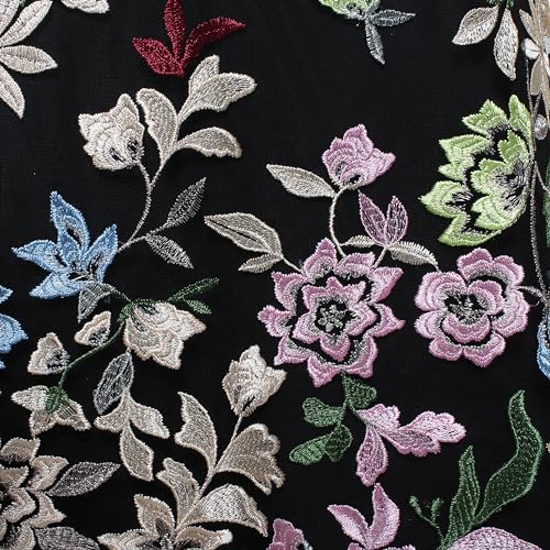 Black Floral A-Line Dress by Alex Evenings - Sleeveless