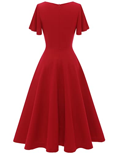 Vintage Tea Length Dresses for Wedding Guest and Prom