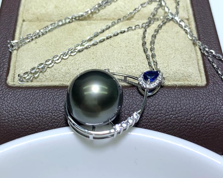 Tahitian Black Pearl Necklace - Fine Jewelry Gifts for Her