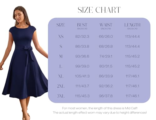 Formal Cocktail Dress for Wedding Guest in Navy Blue