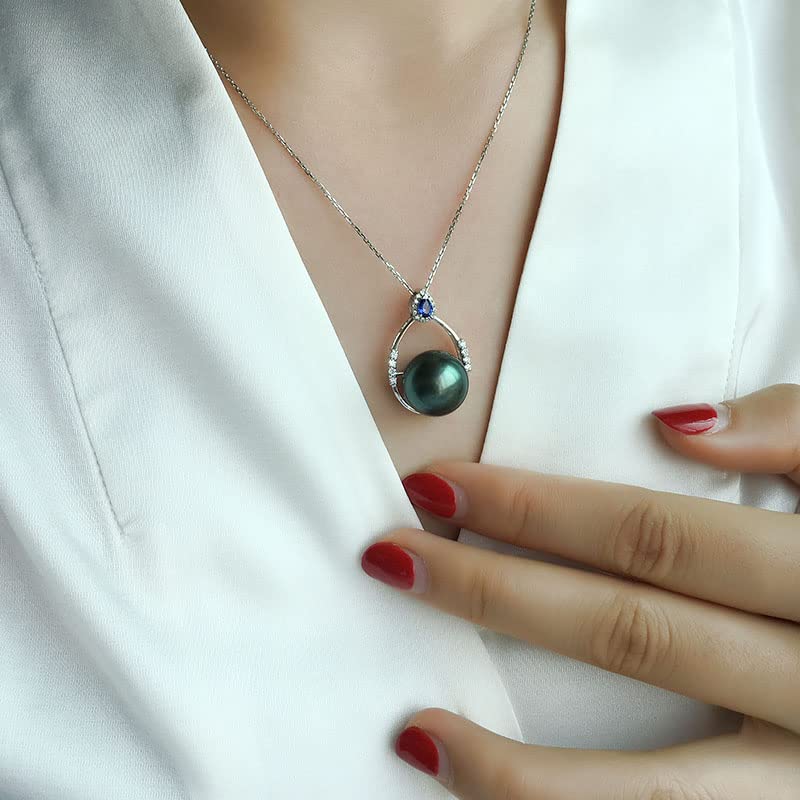 Tahitian Black Pearl Necklace - Fine Jewelry Gifts for Her