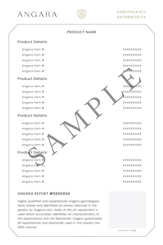 Angara Natural Ruby Three Stone Pendant Necklace for Women