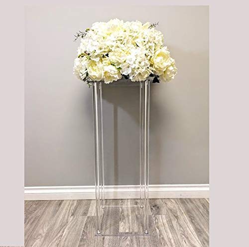 Crystal Chandelier Wedding Tabletop Flower Stand Centerpiece Vase