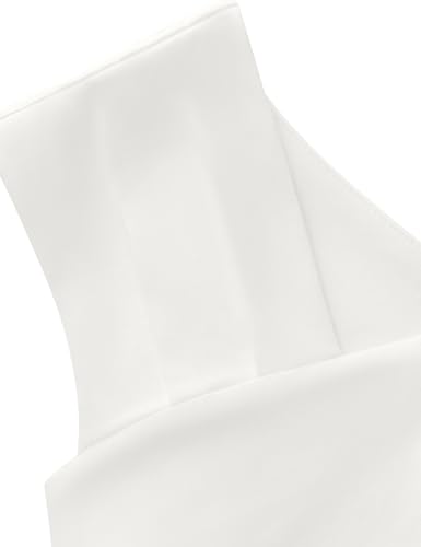 White Sheath Bridesmaid Pencil Dress - Retro 1940s