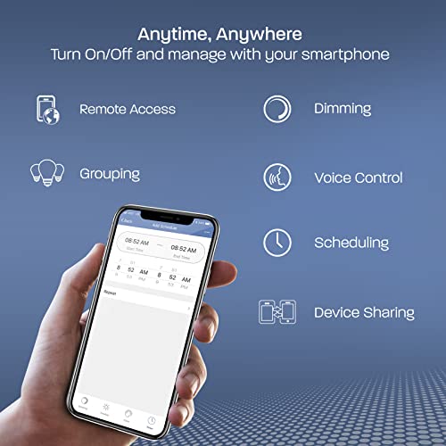 Smart RGBW Light Bulbs, Works with Alexa & Google