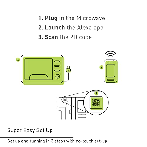 Panasonic Smart Inverter Countertop Microwave Oven with Alexa