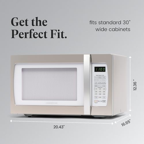 Farberware Smart Sensor Microwave Oven - Retro White