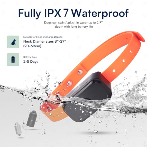 My Pet Command, 2 in 1 Wireless GPS Dog Shock Collar Fence/Dog Training Collar, No subscriptions, 4-Sided or Circular Fences, Smartphone APP, Utilizing Google Maps, Safe Reliable GPS Fence Position