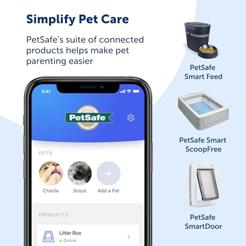 PetSafe SMART DOG Training Collar – Uses Smartphone as Handheld Remote Control – Tone, Vibration, 1-15 Levels of Static Stimulation – Bluetooth Wireless System – All in One Pet Training Solution