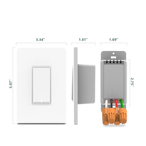 TREATLIFE Smart Light Switch for Alexa and Google