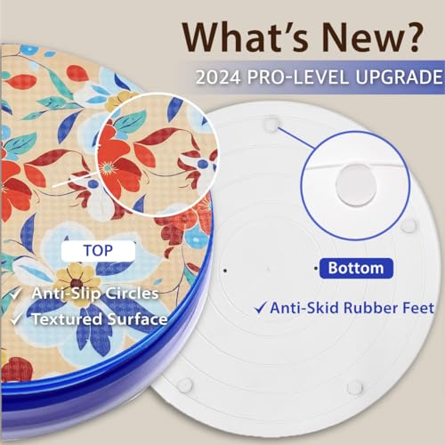 SoulThink Ant Proof Cat Dog Bowl Tray - SoulThink x Simone Miller 2024 Collaboration Pet Food Dish Indoor No Chemical No Water Needed Different from Traditional Ant Trap (Orchid Flower)