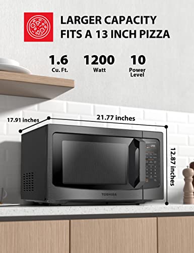 Toshiba Countertop Microwave Oven with Inverter Technology