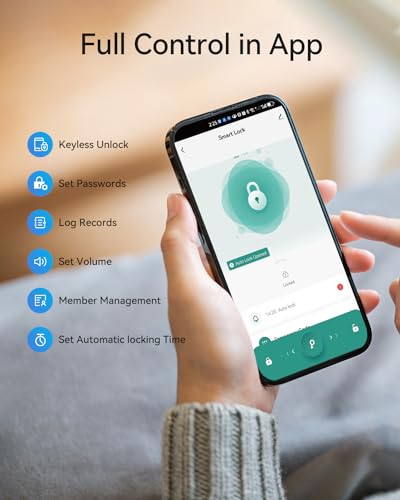 Smart Keyless Door Lock with Fingerprint Control