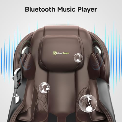 Real Relax Full Body Massage Recliner Chair with Heat