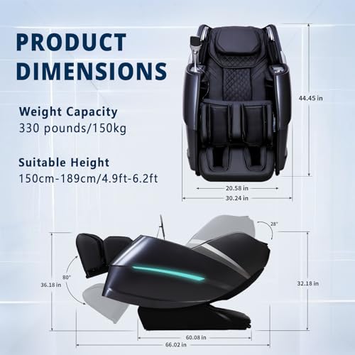 HealthRelife Full Body Zero Gravity Shiatsu Massage Chair