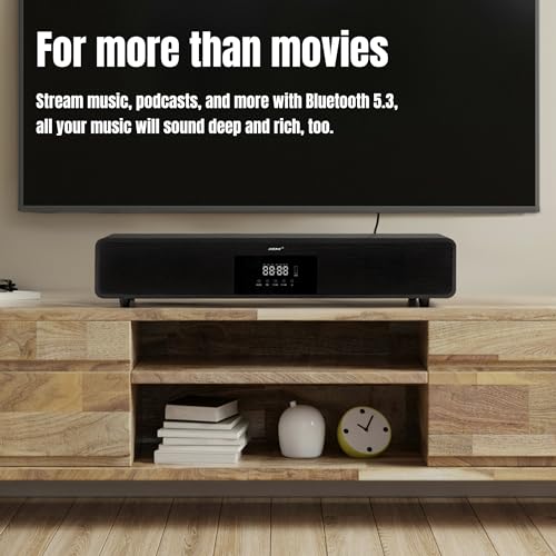 Powerful 2.1ch Sound Bar with Subwoofers
