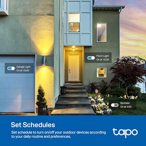 TP-Link Tapo Matter Outdoor Smart Plug - IP65