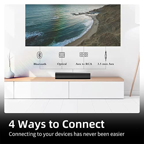 16-Inch Bluetooth Sound Bar with Remote Control
