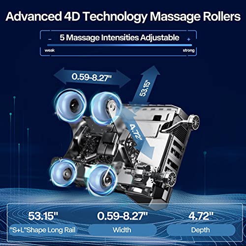 iRest 2023 4D Massage Chair Recliner with Zero Gravity & AI Voice Control
