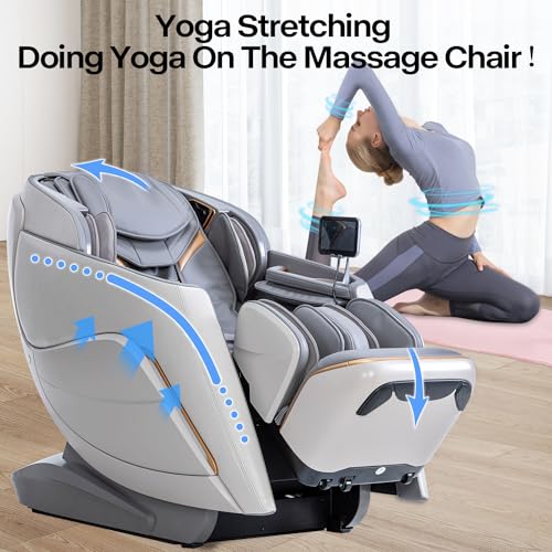 iRest 2023 4D Massage Chair Recliner with Zero Gravity & AI Voice Control