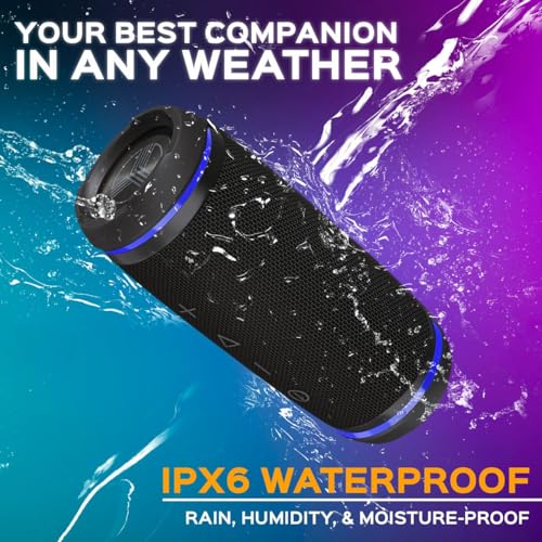 TREBLAB HD77 Bluetooth Speaker - 30W, Waterproof, Portable