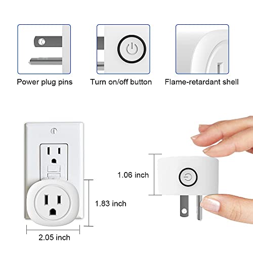 Dual Smart Plugs with Alexa and Google Assistant