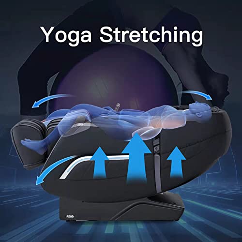 iRest Full Body Zero Gravity Massage Chair (Black)