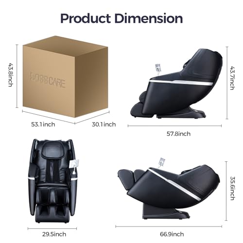 2024 3D SL Track Shiatsu Massage Chair with APP Control