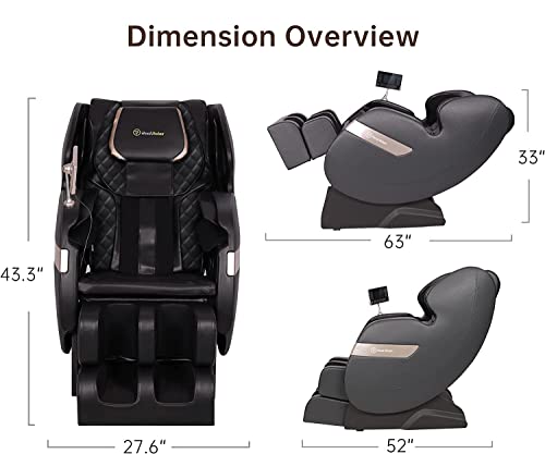 Real Relax 2023 Dual-core Massage Chair, Zero Gravity