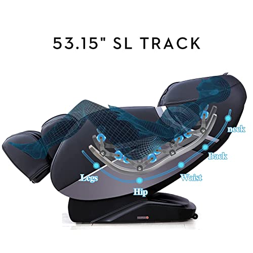 iRest SL Track Massage Chair Recliner with Bluetooth