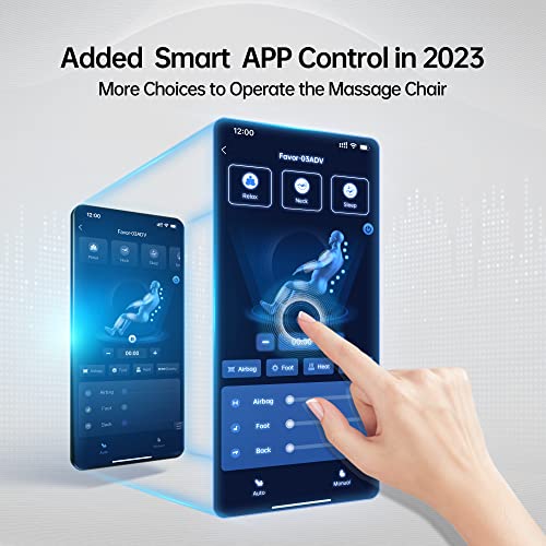 Real Relax 2023 Dual-core Massage Chair, Zero Gravity
