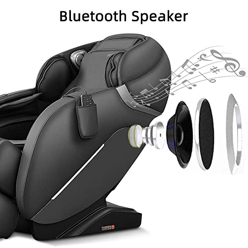 iRest SL Track Massage Chair Recliner with Bluetooth