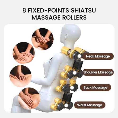 Real Relax 2024 Massage Chair with Airbags & Bluetooth