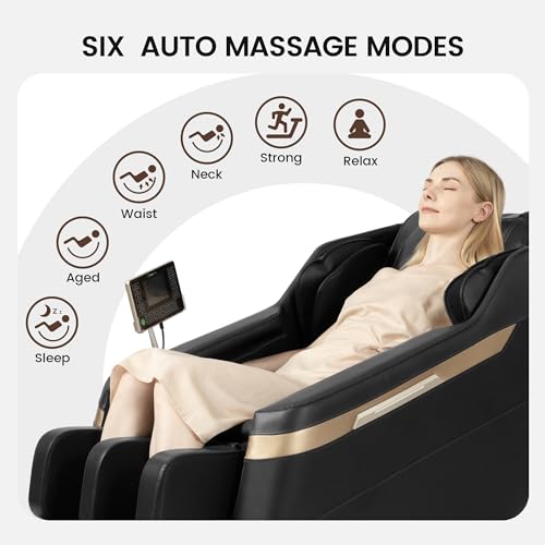 Real Relax 2024 Massage Chair with Airbags & Bluetooth