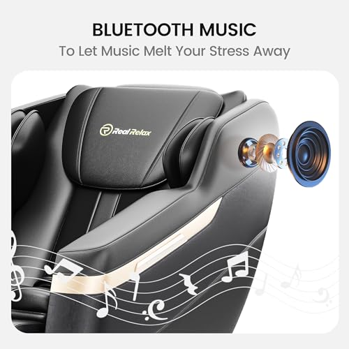 Real Relax 2024 Massage Chair with Airbags & Bluetooth