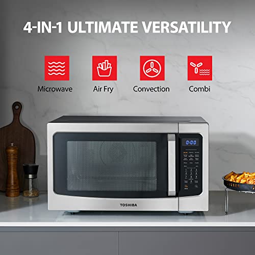 TOSHIBA 4-in-1 Countertop Microwave Oven, Smart Sensor