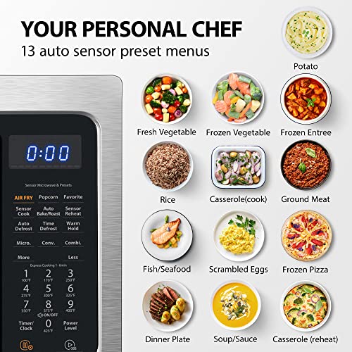 TOSHIBA 4-in-1 Countertop Microwave Oven, Smart Sensor
