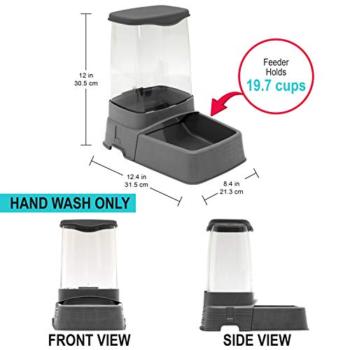 SportPet Gravity Feeder and Waterer, Large