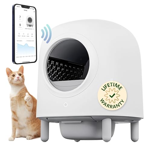Self Cleaning Cat Litter Box - The Game Changer for Cat Owners, Latest Model Automatic Cat Litter Box with APP Control