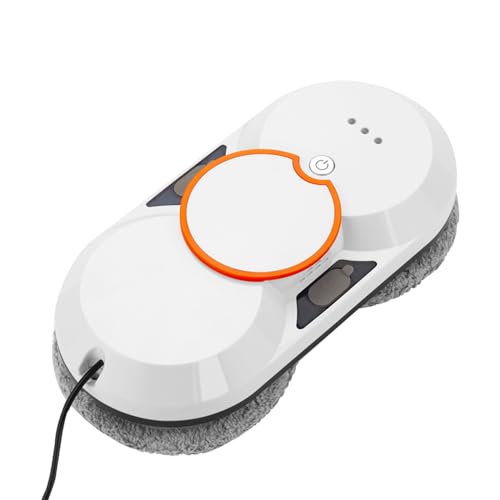 FBLMD Smart Window Cleaning Robot with Dual Water Spray 60ML and 5600Pa Suction Power Window Cleaner Robot for Windows/Tiles/Glass Door
