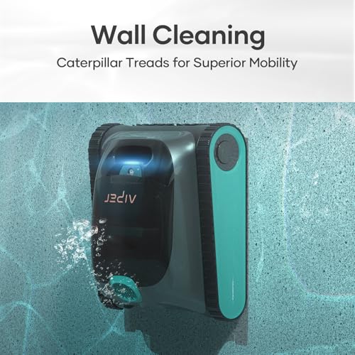 (2024 New) AIPER Scuba S1 Cordless Robotic Pool Cleaner, Pool Vacuum for Inground Pools, Wall and Waterline Cleaning, WavePath 2.0 Smart Navigation, 150 min Battery Life, for Pools up to 1,600 Sq.ft