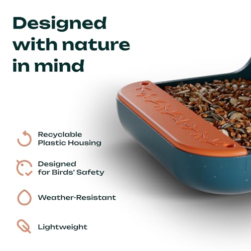 BIRD BUDDY® Smart Bird Feeder with HD Camera for Beautiful Close-ups and Unique Bird Watching