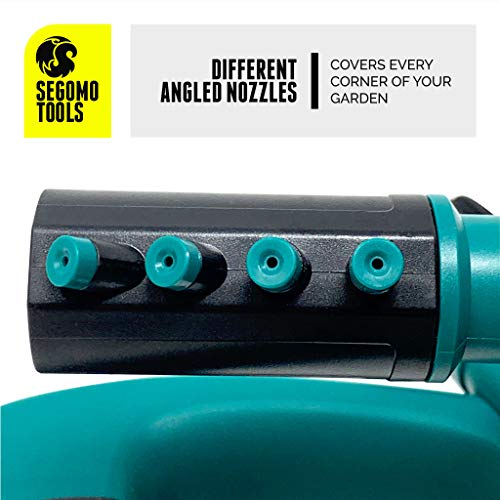 Segomo Tools 2 Pack 360 Degree Automatic Rotating Garden Sprinkler | Lawn Sprinkler | Yard Sprinkler | Lawn Watering Sprinkler | Sprinklers for Yard | Rotating Sprinklers for Yard