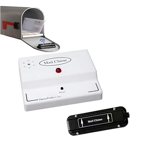 Mail Chime MAIL-1200 Mailbox Notification System – Mailbox Signal With Wireless Transmitter