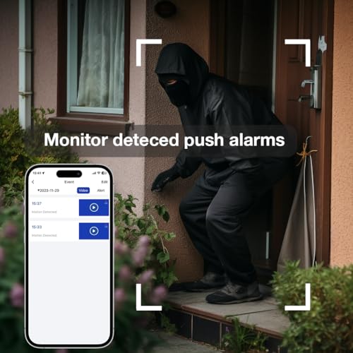 NOVOLINK Smart Landscape Camera Path Light with Camera, 1080P, Wide viewing angle, Motion Detection,Security Camera,Night Vision, 2-Way Talk