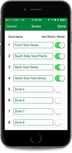 Rain Bird ARC6 App-Based Indoor Smart Irrigation WiFi Timer/Controller, 6-Zone/Station, EPA WaterSense Certified, Compatible with Alexa
