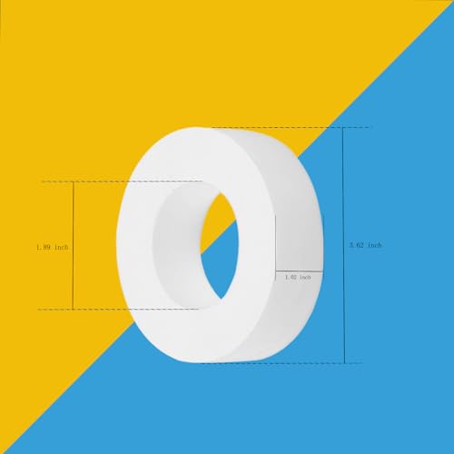 Pool Cleaner Climbing Rings - for Dolphin Maytronics Robotic Replacement Part 6101611-R4, Compatible with M200/M400/M500, Nautilus/CC Plus DX3/DX4/DX6, Ultimate Wall Adhesion (4 Pack)