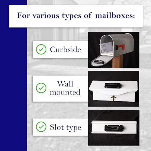 Mail Chime MAIL-1200 Mailbox Notification System – Mailbox Signal With Wireless Transmitter