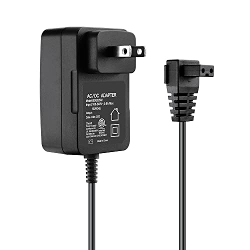 KONKIN BOO 2-Prong 12.6V AC Adapter Compatible with Summer Waves P56000024 11.1V 2600mAh 11.1VDC Lithium-ion Battery Robotic Cordless Rechargeable Swimming Pool Vacuum Cleaner Power Supply Charger