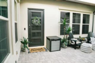 Package Vault- Robust Smart Delivery Box (Package Theft Prevention Solution) (Smart Bluetooth Lock) Great for Outdoor Patios and Porches to Keep Your Packages and Deliveries Safe